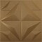 Ekena Millwork 19 5/8in. W x 19 5/8in. H Crystal EnduraWall Decorative 3D Wall Panel Covers 2.67 Sq. Ft. WP20X20CRCGH - alternate 1